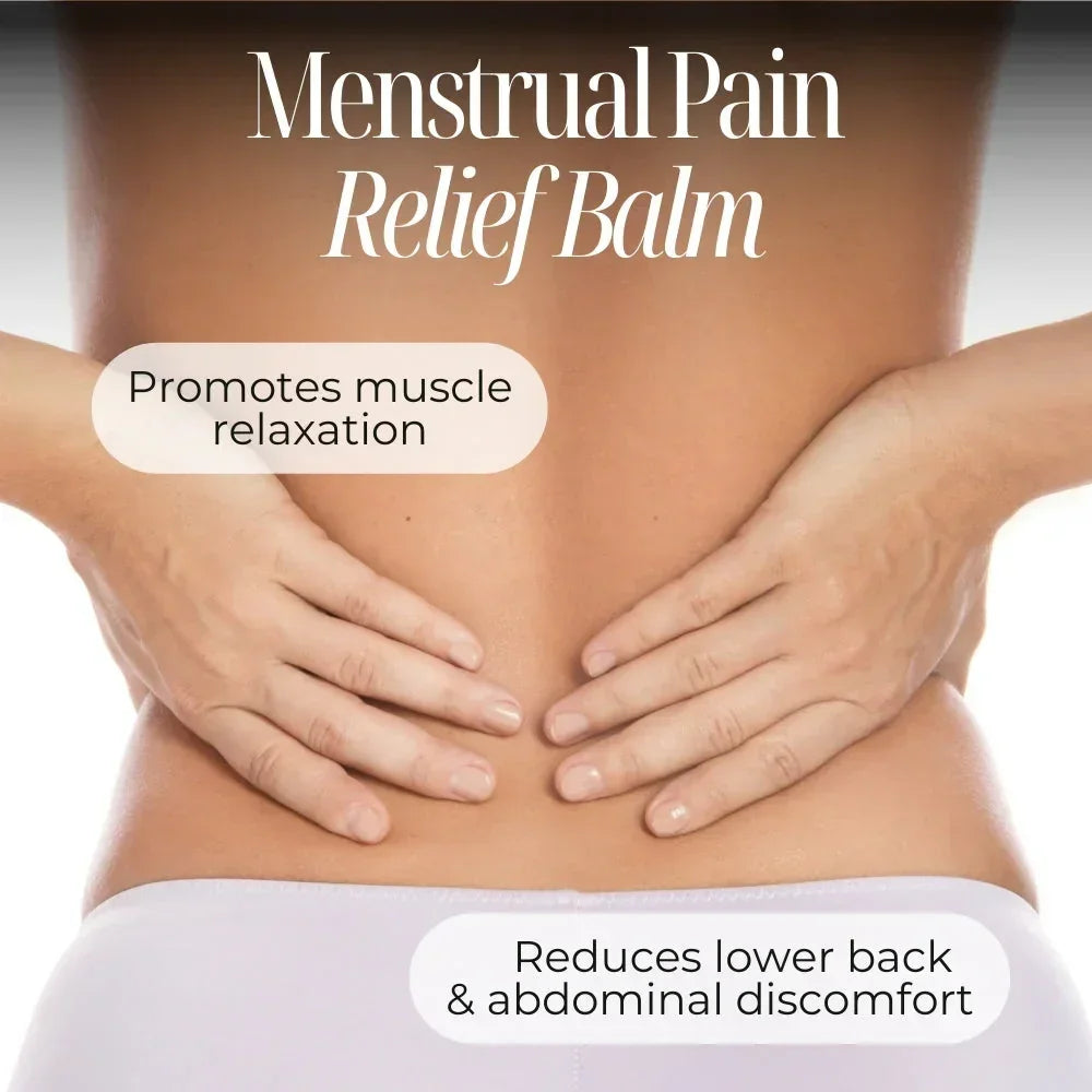 Women Menstrual Relief Balm | Hibiscus - Lemon Balm