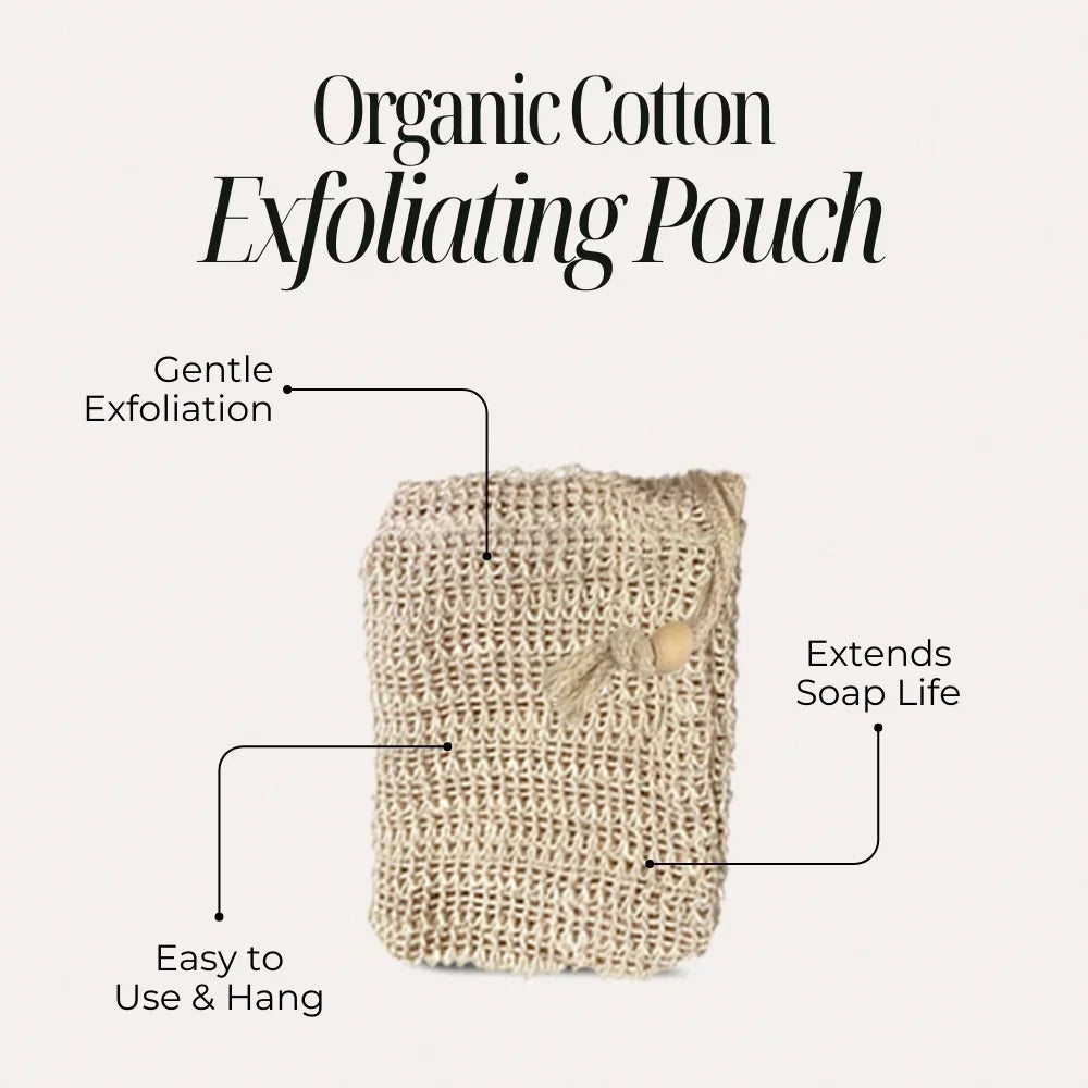 Pochette Exfoliante Coton Bio