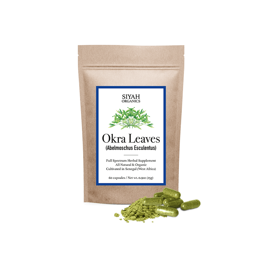 Okra Leaves Supplement - Siyah Organics