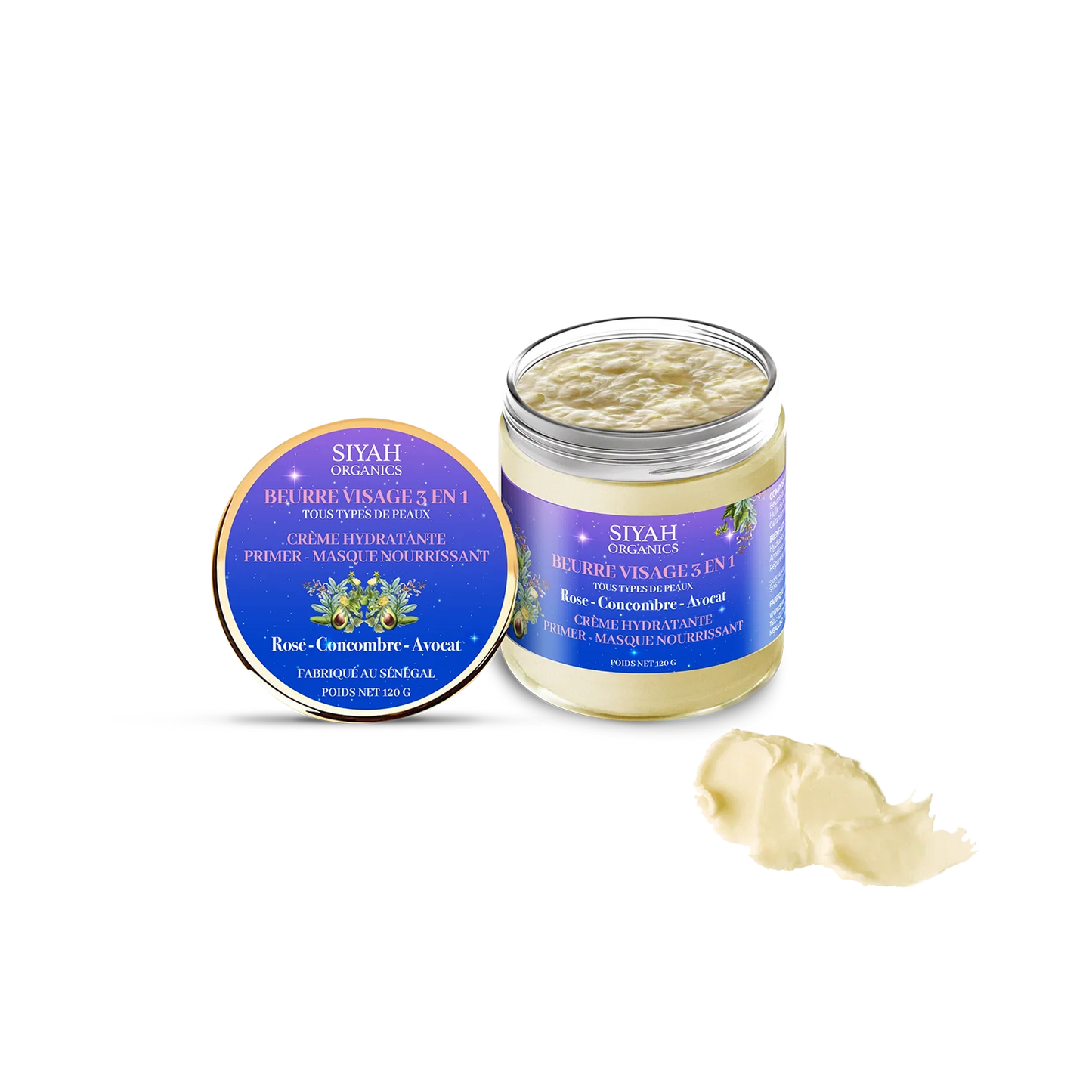 Beurre Visage 3-en-1