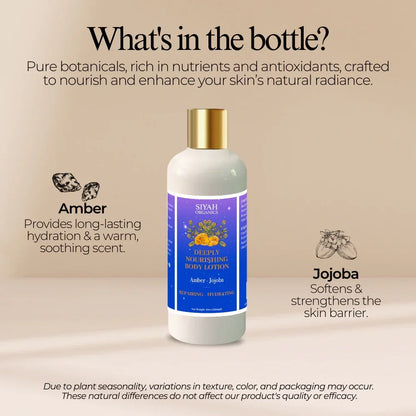 Deeply Nourishing Body Lotion | Amber - Jojoba
