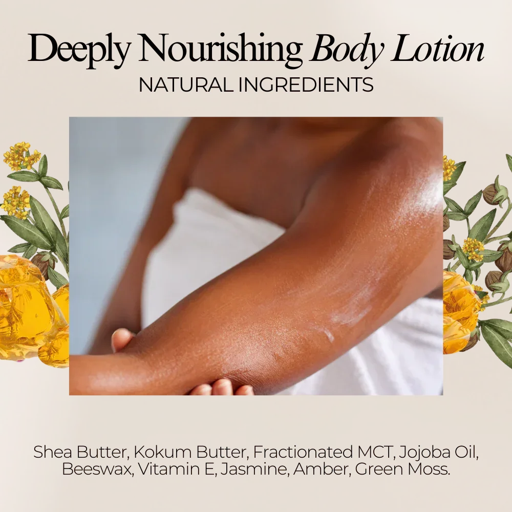 Deeply Nourishing Body Lotion | Amber - Jojoba