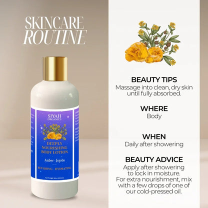 Deeply Nourishing Body Lotion | Amber - Jojoba