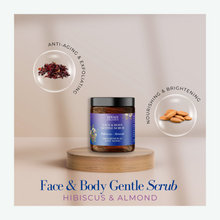 Load image into Gallery viewer, Hibiscus - Almond Face &amp; Body Gentle Scrub
