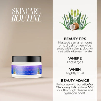 Make-Up Remover Cream | Aloe Vera - Coconut