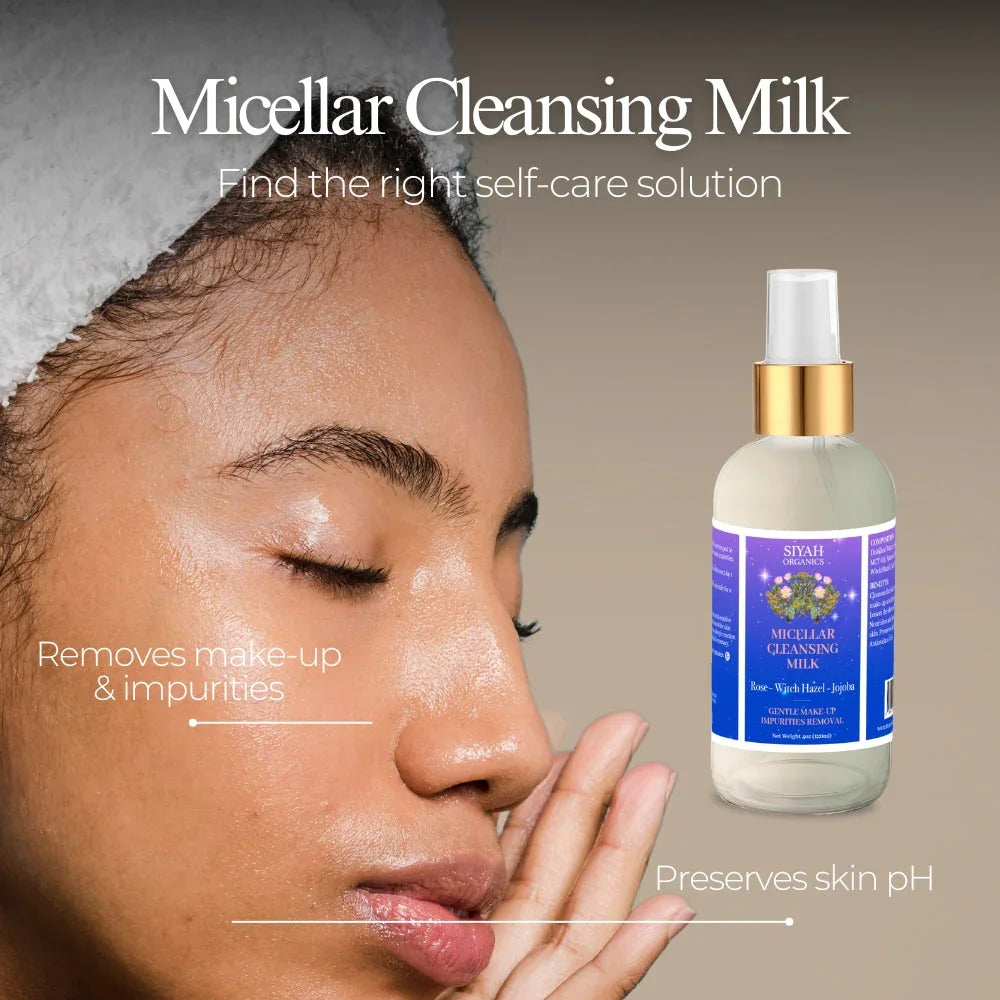 Micellar Cleansing Milk | Rose - Witch Hazel - Jojoba