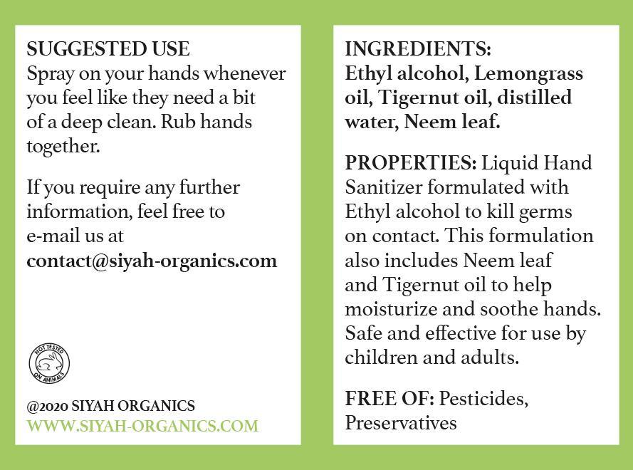 Ingredients & Properties